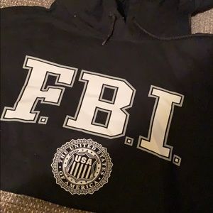 FBI hoodie sweatshirt